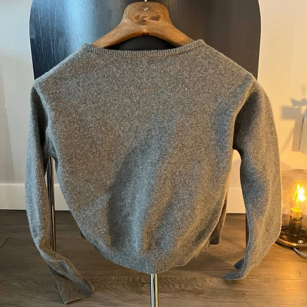Have Argyle Knit Sweater in Gray and Cream - Picture 11 of 11